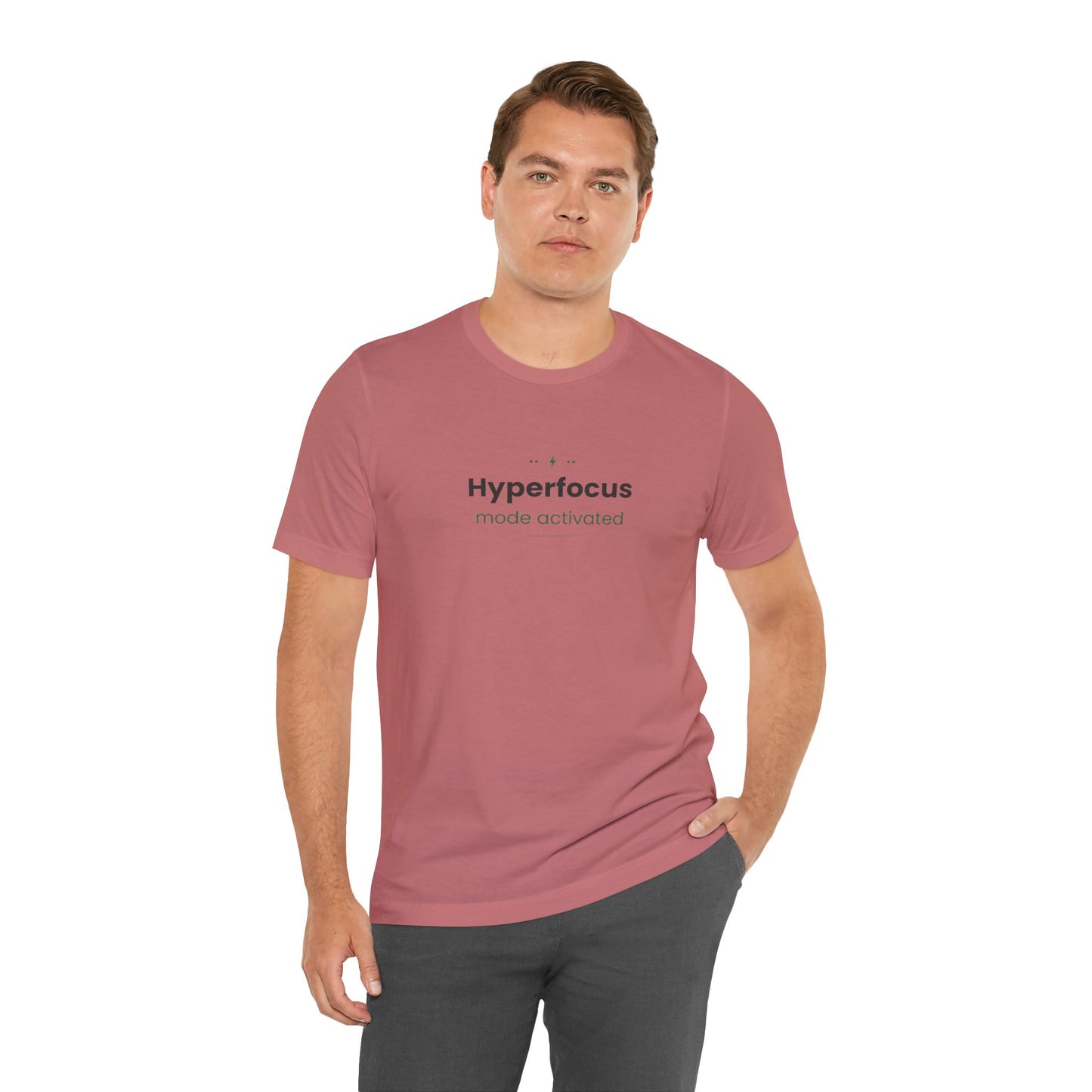 Hyperfocus Mode: Activated — Lightning Bolt Tee