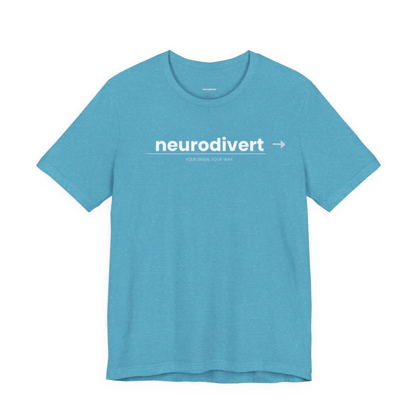 Neurodivert T-Shirt | ADHD Pride Shirt | Neurodivergent Tee | Brain Wave