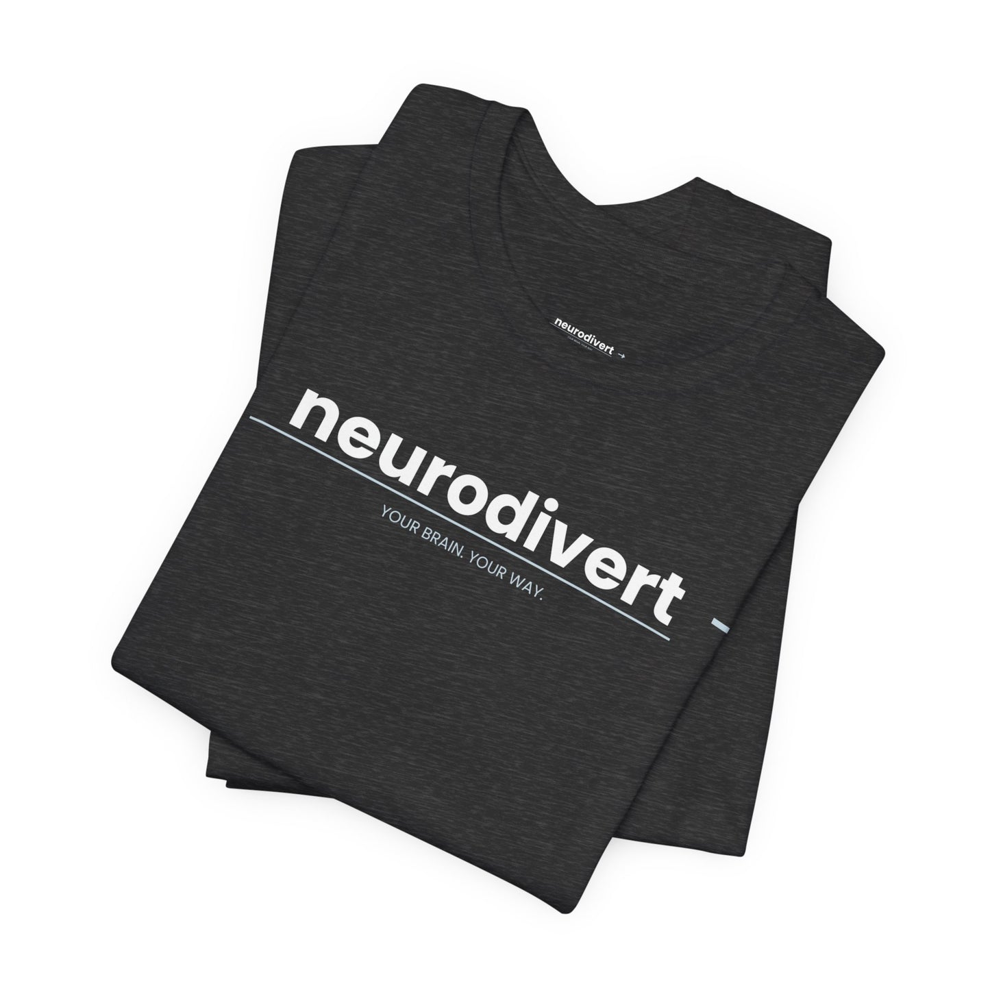 Neurodivert T-Shirt | ADHD Pride Shirt | Neurodivergent Tee | Brain Wave