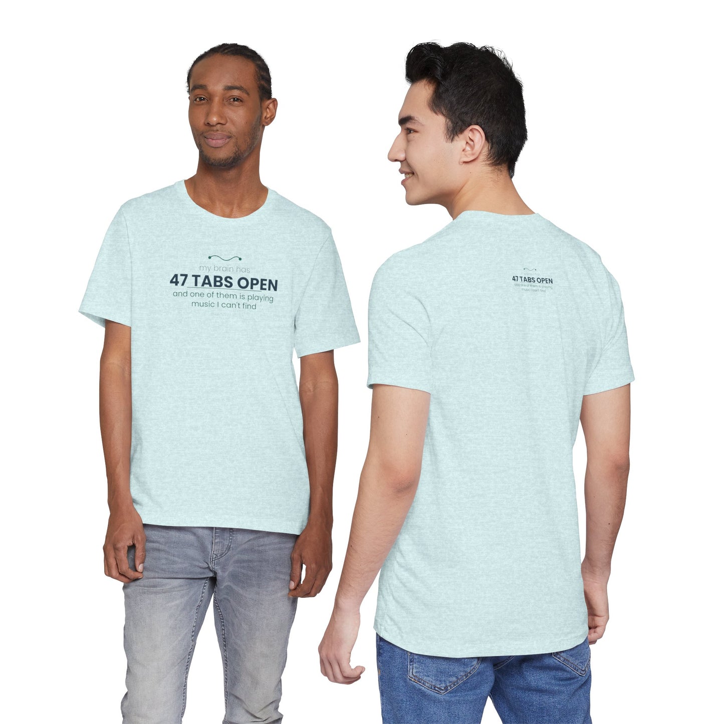 Neurospicy ADHD Graphic Tee | Funny Neurodivergent Shirt | Brain Wave