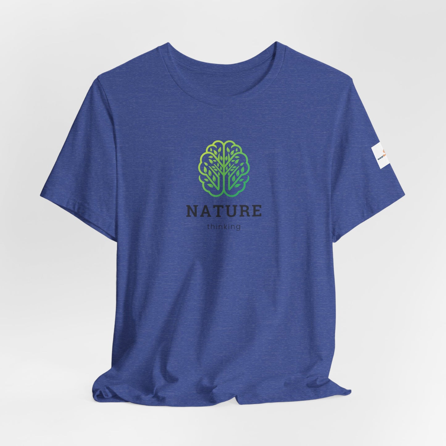 Neurodivergent Unisex T-Shirt, Nature Thinking Botanical Graphic
