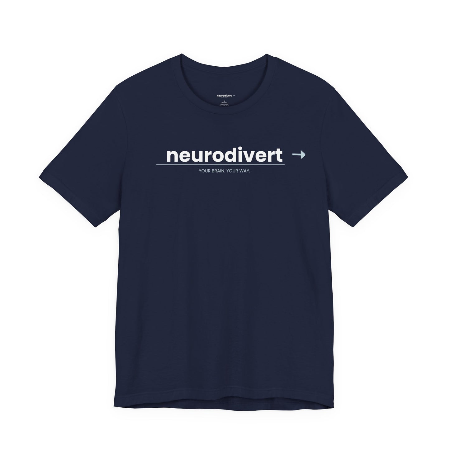 Neurodivert T-Shirt | ADHD Pride Shirt | Neurodivergent Tee | Brain Wave