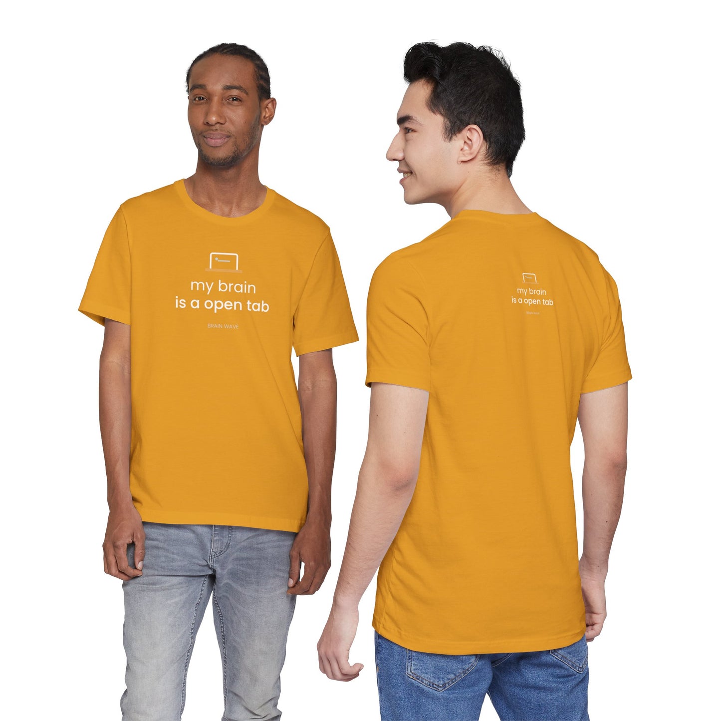 My Brain Is an Open Tab T-Shirt | ADHD Shirt | Funny Neurodivergent Tee | Brain Wave