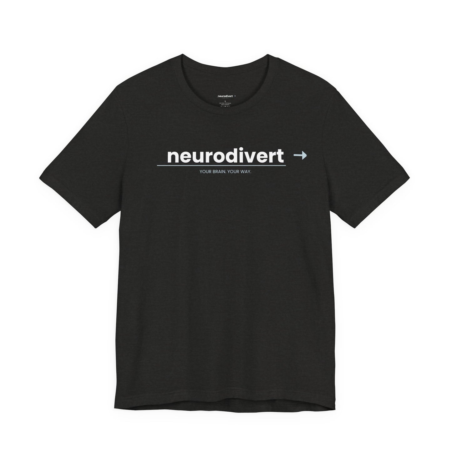 Neurodivert T-Shirt | ADHD Pride Shirt | Neurodivergent Tee | Brain Wave