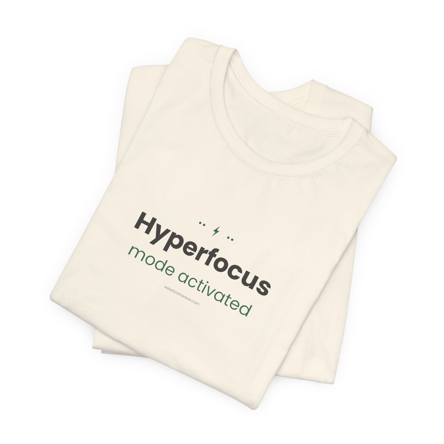 Hyperfocus Mode: Activated — Lightning Bolt Tee