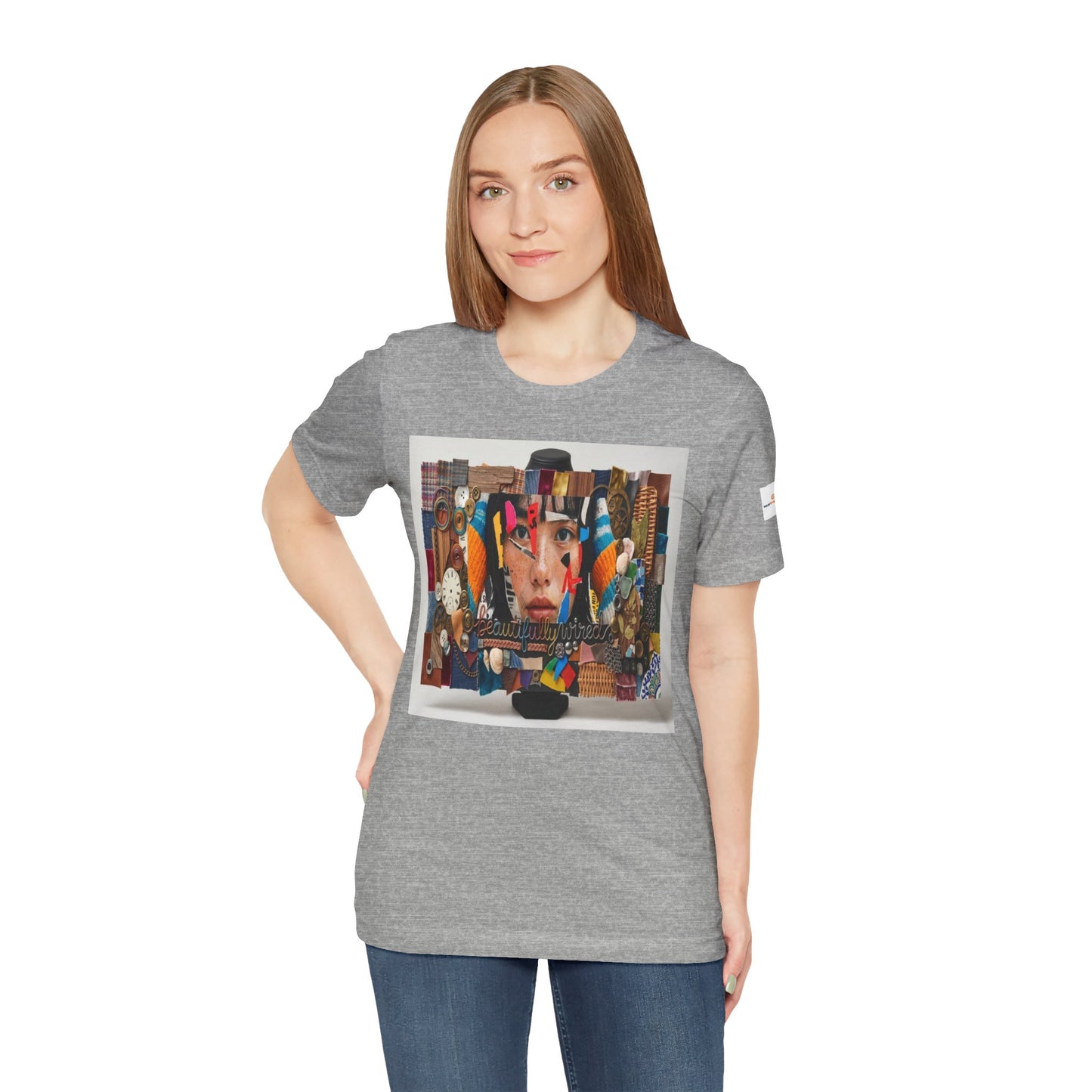 Neurodivergent Unisex T-Shirt, Beautifully Wired ADHD Affirmation
