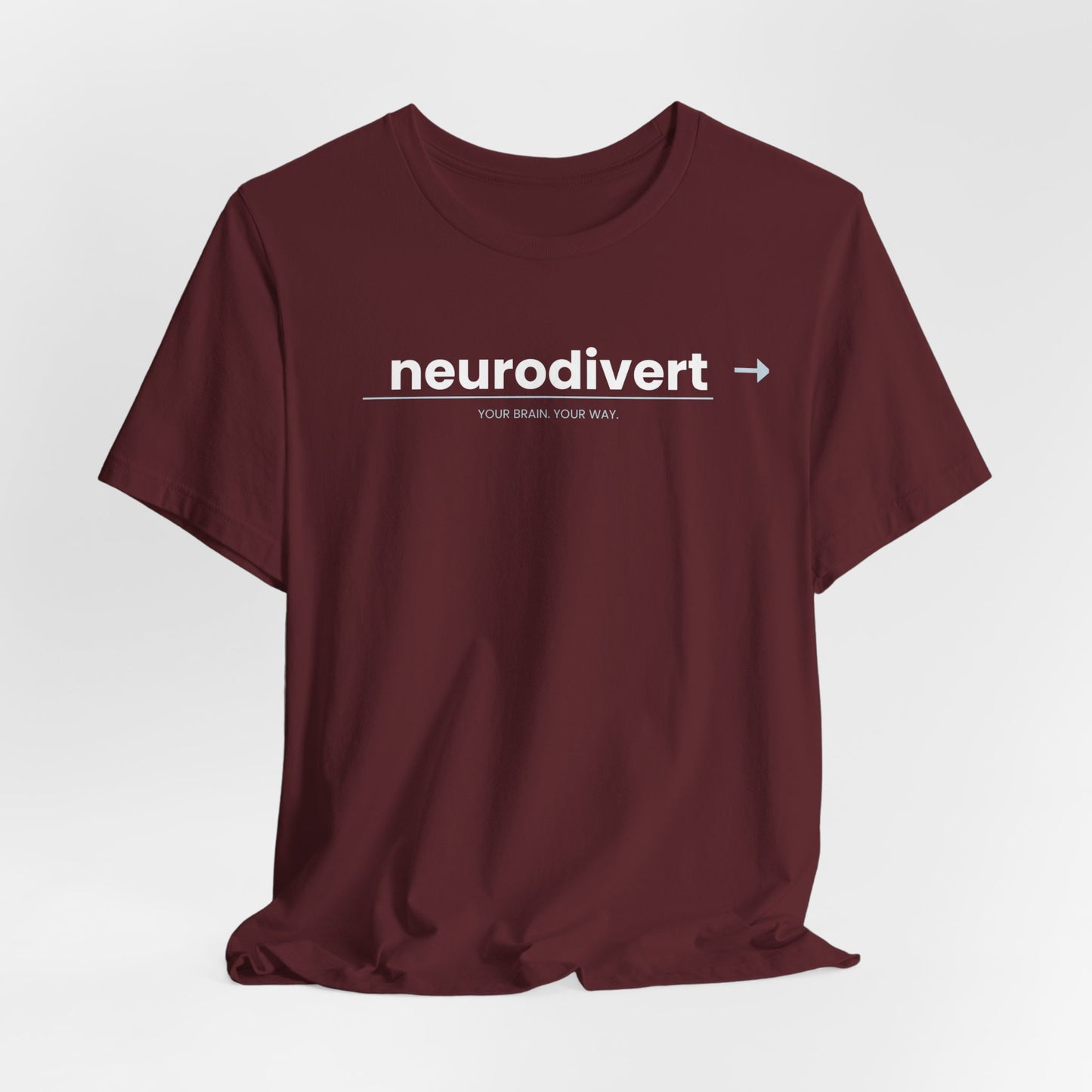 Neurodivert T-Shirt | ADHD Pride Shirt | Neurodivergent Tee | Brain Wave