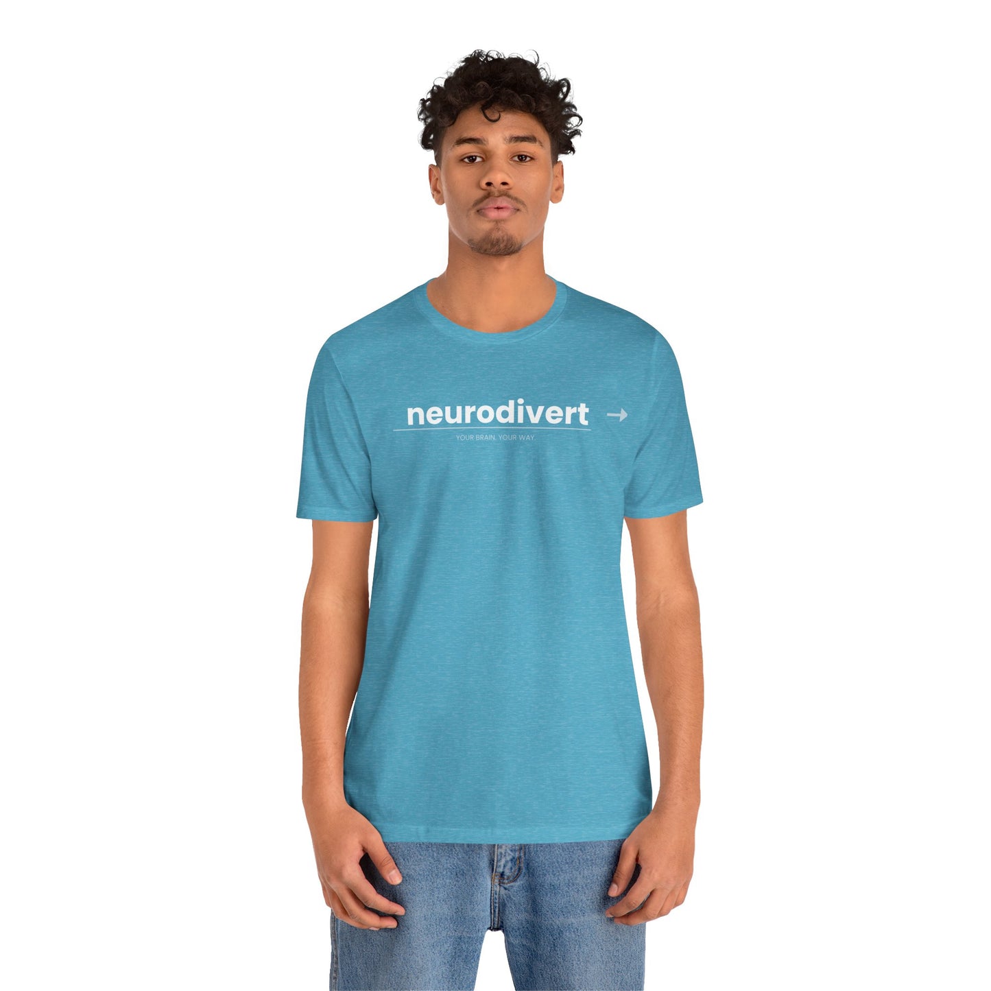 Neurodivert T-Shirt | ADHD Pride Shirt | Neurodivergent Tee | Brain Wave