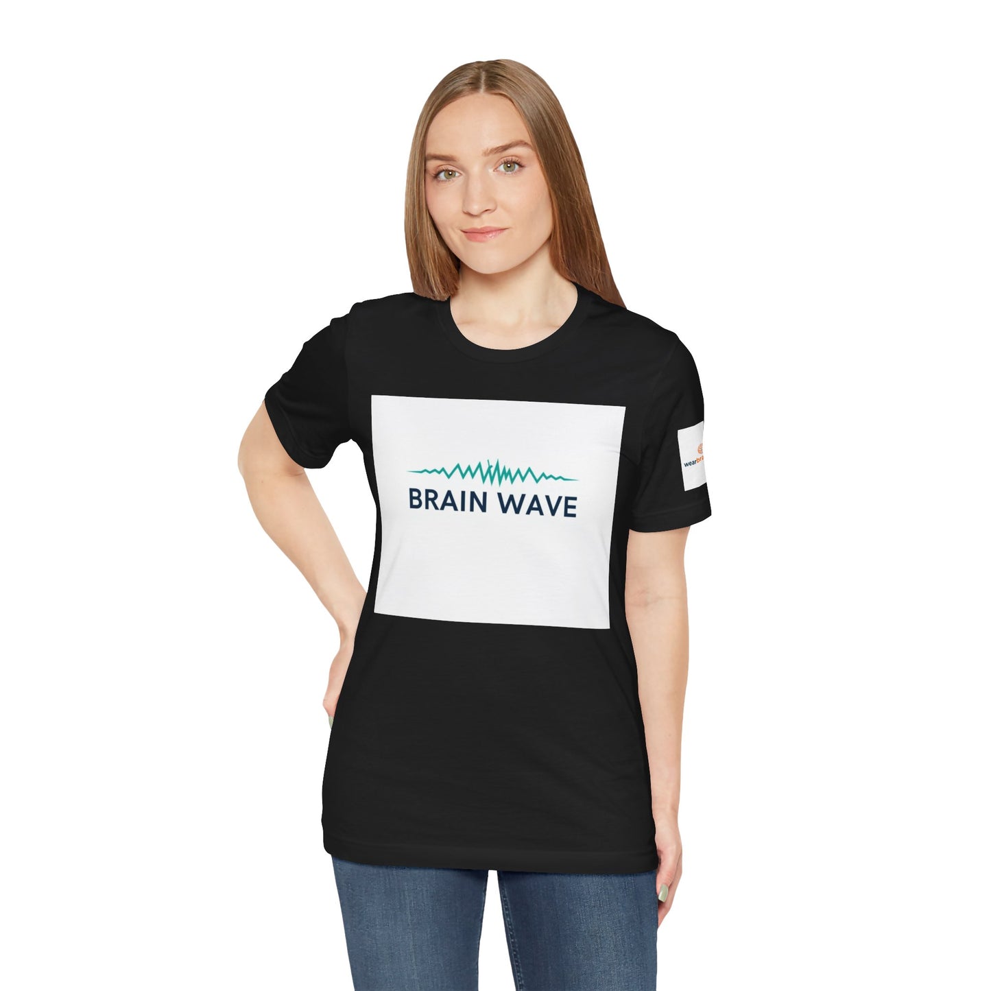 ADHD Unisex T-Shirt, Brain Wave Brain Noise Graphic Design