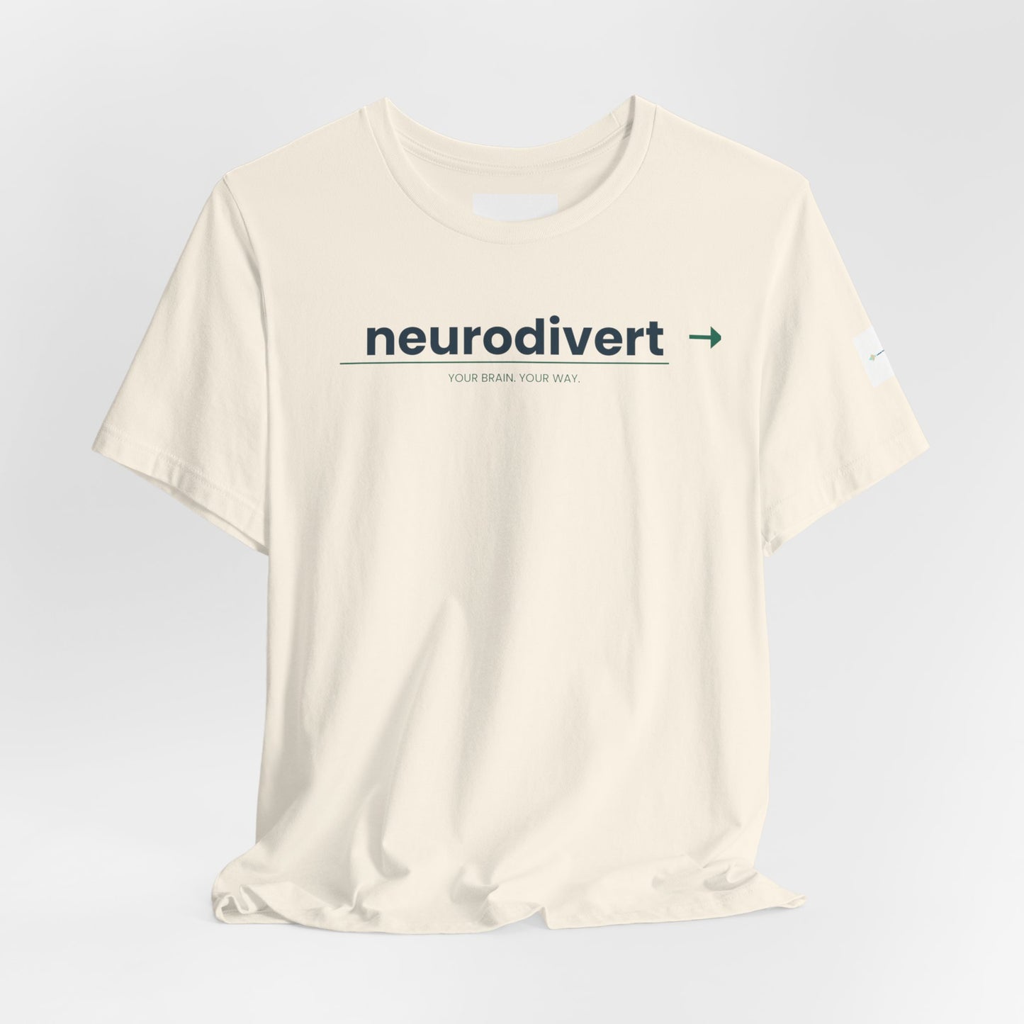 Neurodiversity Unisex T-Shirt, Neurodivert Your Brain Your Way