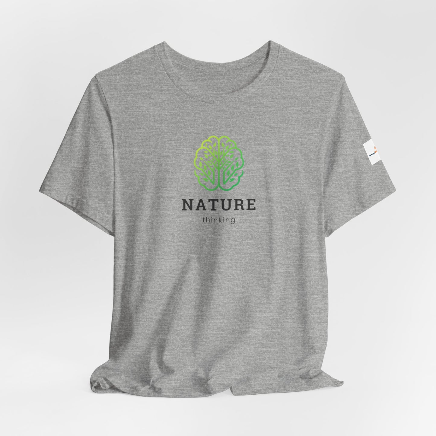 Neurodivergent Unisex T-Shirt, Nature Thinking Botanical Graphic