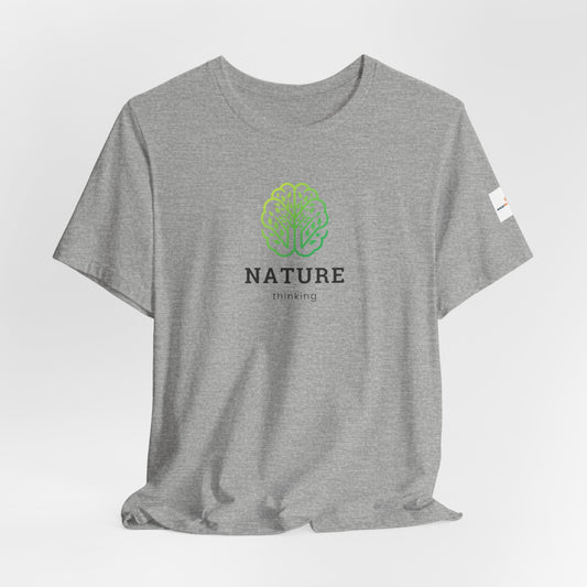 Neurodivergent Unisex T-Shirt, Nature Thinking Botanical Graphic