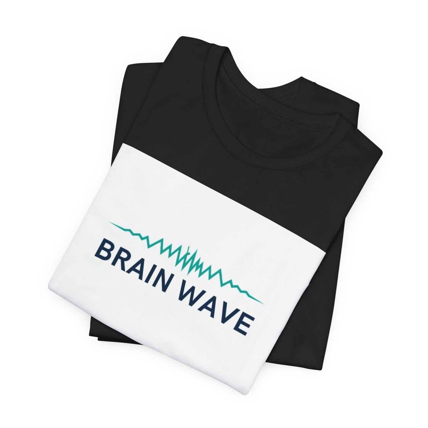 ADHD Unisex T-Shirt, Brain Wave Brain Noise Graphic Design