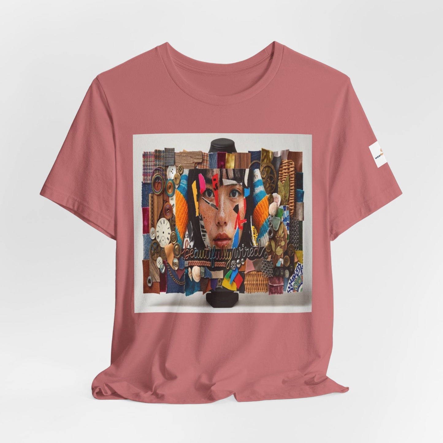 Neurodivergent Unisex T-Shirt, Beautifully Wired ADHD Affirmation