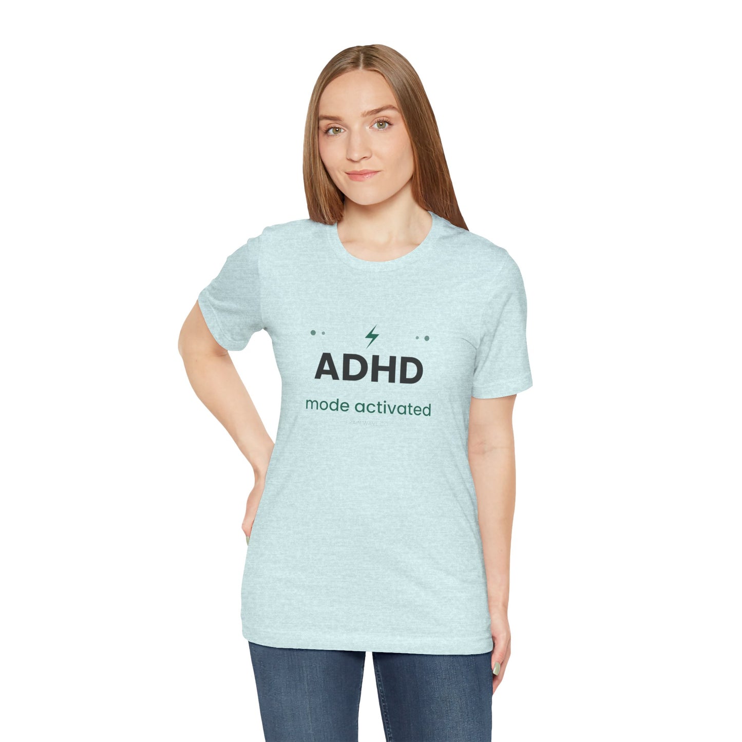 ADHD Mode Activated T-Shirt | Funny ADHD Shirt | Neurodivergent Tee | Brain Wave