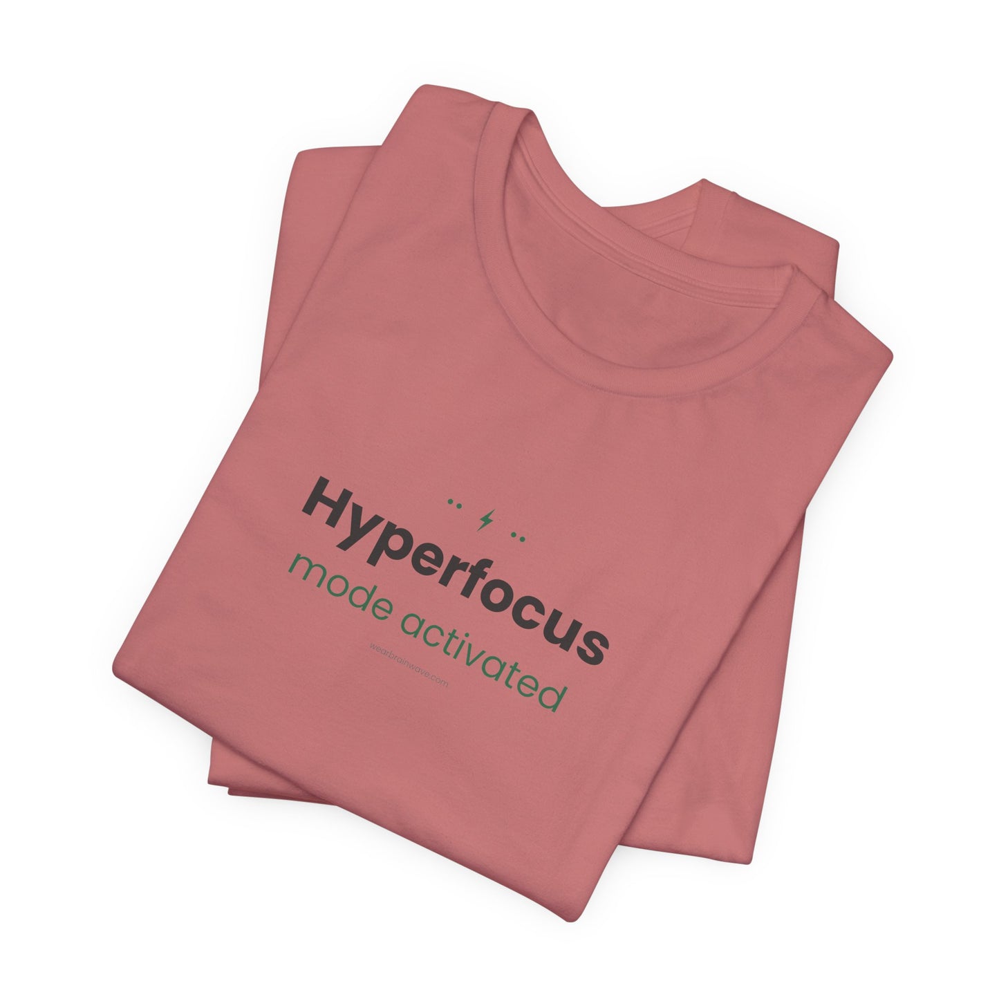 Hyperfocus Mode: Activated — Lightning Bolt Tee